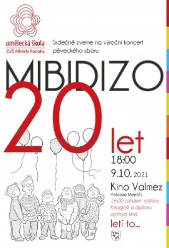 20. výročí pěveckého sboru MIBIDIZO
