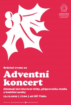 Adventní koncert - pobočka Vidče