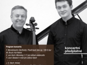 Daniel Jun (klavír) a Mikael Ericson (violoncello)