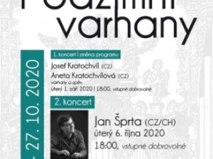 POSLEDNÍ KONCERT 27.10. ZRUŠEN | Podzimní varhany 2020