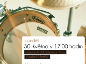 Absolventský koncert žáků hry na bicí nástroje