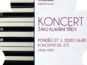 Koncert žáků klavírní třídy