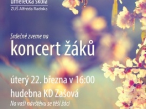 Koncert žáků - pobočka Zašová