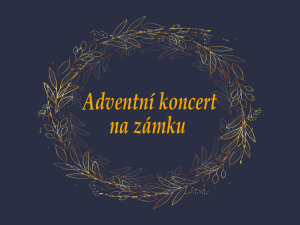 Adventní koncert na zámku