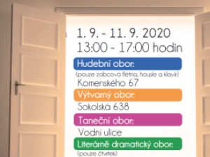 Zápis ke studiu a talentové zkoušky