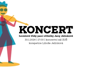 Koncert houslové třídy Jany Jelínkové