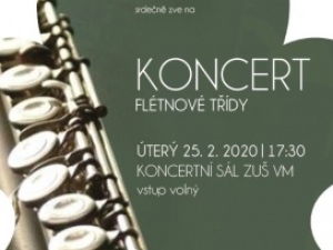 Koncert žáků flétnové třídy