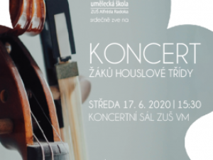 Koncert žáků houslové třídy