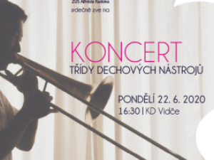Koncert žáků třídy dechových nástrojů