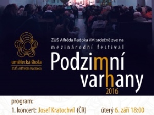 Mezinárodní festival Podzimní varhany 2016