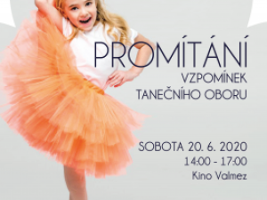 Promítání vzpomínek Tanečního oboru