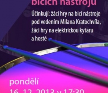 Video z vánočního koncertu bicích nástrojů (youtube)