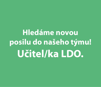Hledáme posilu!
