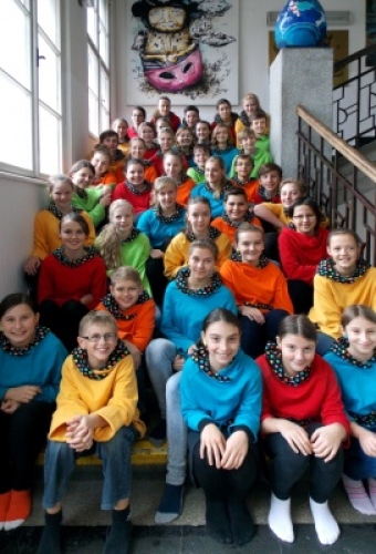 Vystoupení sboru MIBIDIZO