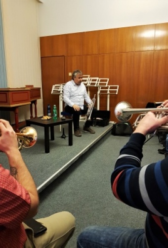Petr Kabil vzdělával trumpetisty ve Valmezu