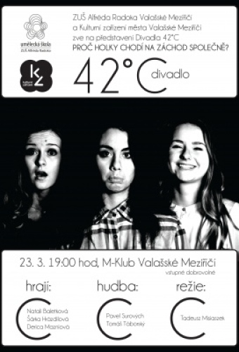 Divadelní představení PROČ HOLKY CHODÍ NA ZÁCHOD SPOLEČNĚ - Divadlo 42C (ZUŠ A.Radoka VM)