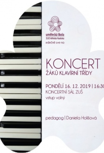 Koncert žáků klavírní třídy