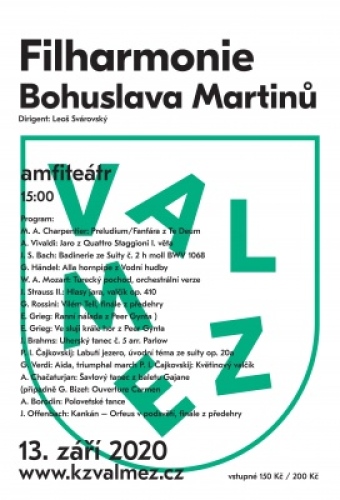 ŽÁCI VSTUP ZDARMA - Filharmonie Bohuslava Martinů