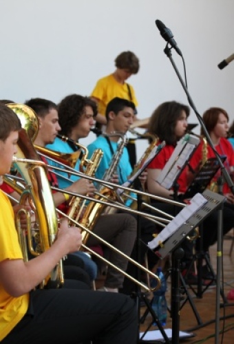 Meziříčský dechový orchestr JazzZUŠák oslnil Zašovou