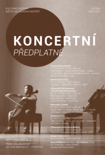 KONCERTNÍ PŘEDPLATNÉ
