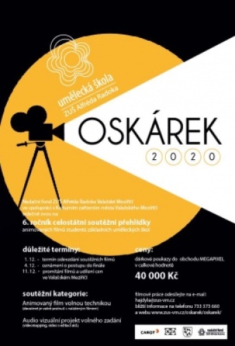 Oskárek 2020: Celostátní soutěž animovaných filmů vyhlášena!