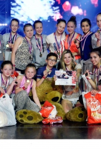 Tanečníci ZUŠ Alfréda Radoka TANEČNÍ SKUPINOU ROKU 2015