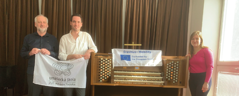 Druhý výjezd pedagogů ZUŠ Alfréda Radoka v rámci projektu Erasmus+ Mobility – tentokrát do slovenské Nitry 
