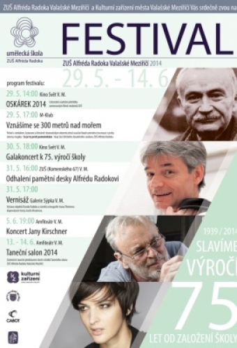 FESTIVAL ZUŠ ALFRÉDA RADOKA pod záštitou Dagmar Havlové