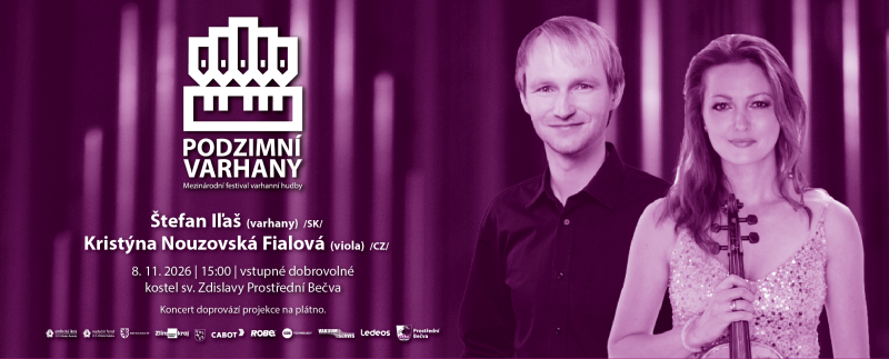 Štefan Iľaš /SK/ a Kristýna Nouzovská Fialová /CZ/ | Podzimní varhany 2026