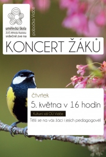 Koncert žáků Vidče