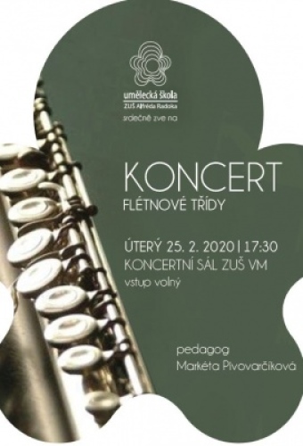 Koncert žáků flétnové třídy