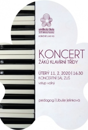 Koncert žáků klavírní třídy
