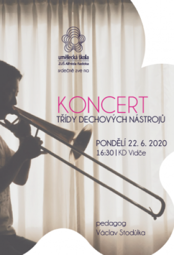 Koncert žáků třídy dechových nástrojů