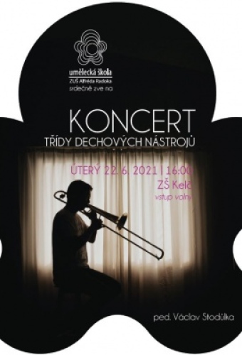 Koncert žáků ze třídy dechových nástrojů