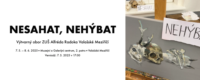 Nesahat, nehýbat | Vernisáž výstavy