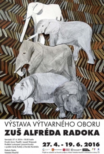 Výstava výtvarného oboru ZUŠ Alfréda Radoka VM