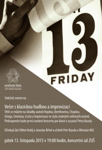 Večer s klasickou hudbou a improvizací