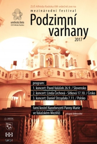 Mezinárodní festival Podzimní varhany se blíží