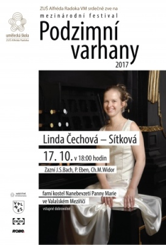 2. koncert Podzimní varhany (Linda Čechová Sítková)
