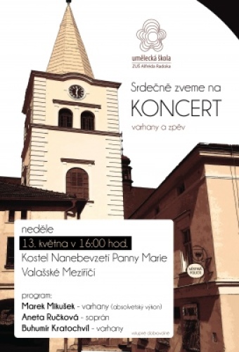 KONCERT VARHANY A ZPĚV