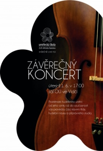 Závěrečný koncert žáků - Vidče