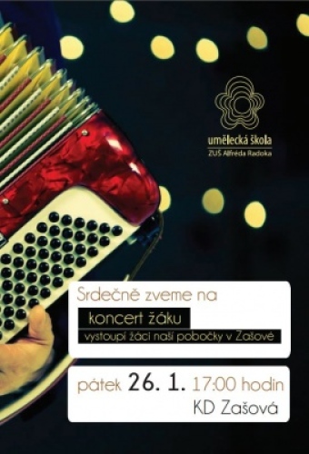 koncert žáků - pobočka Zašová