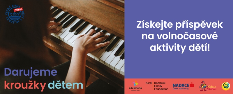 Účastníme se projektu Darujeme kroužky dětem!