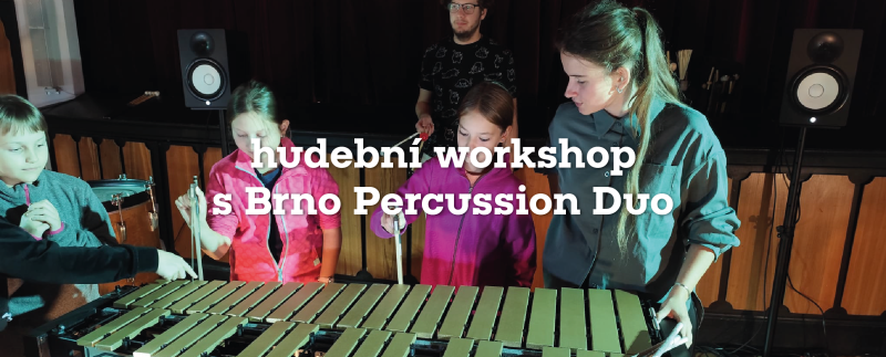 Hudební workshop s Brno Percussion Duo