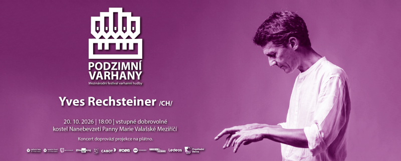 Yves Rechsteiner /CH/ | Podzimní varhany 2026