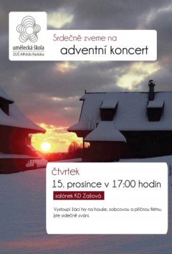 adventní koncert - pobočka Zašová