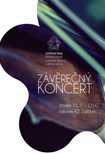 Závěrečný koncert žáků - Zašová