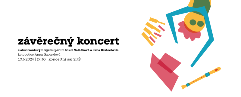 Závěrečný koncert s absolventským vystoupením