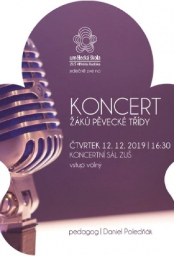 Pěvecký koncert žáků