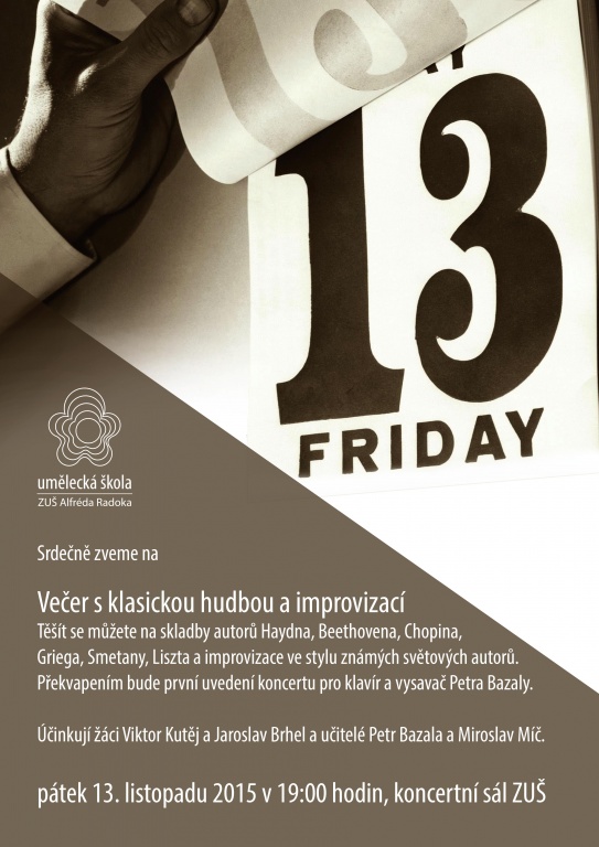 Večer s klasickou hudbou a improvizací